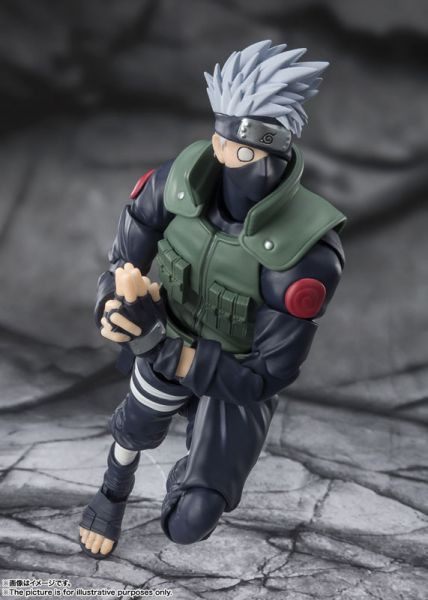 [再販] BANDAI S.H.Figuarts SHF 火影忍者 旗木卡卡西 威名遠撥的寫輪眼英雄 