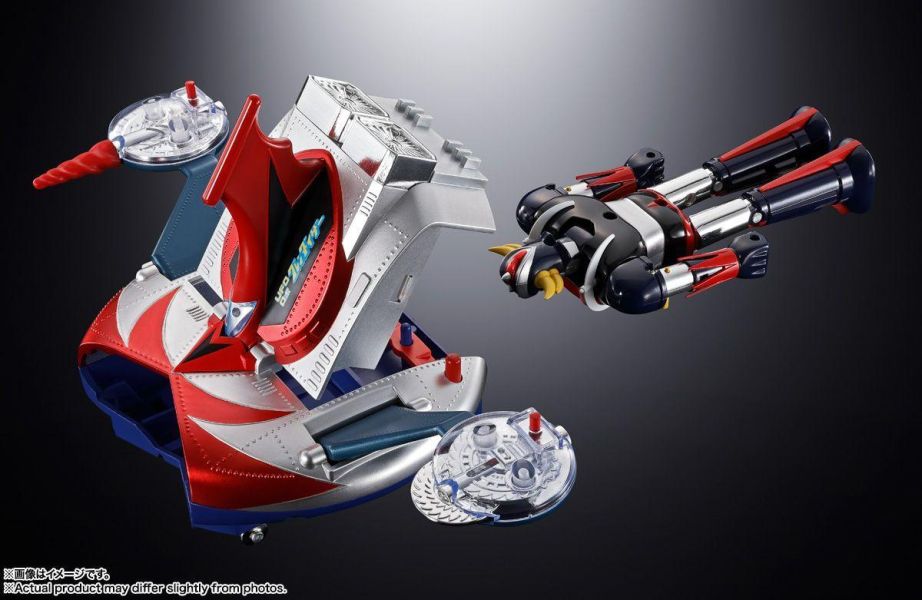 再販 BANDAI 超合金 DELUXE克雷飛天神＆UFO飛天神機 