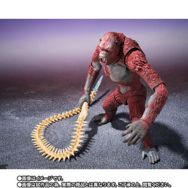 BANDAI S.H.MonsterArts SHM 哥吉拉與金剛 新帝國 刀疤王 可動完成品 