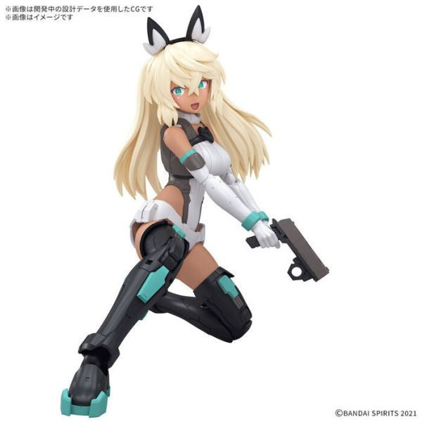 BANDAI 30MS 組裝少女輕作戰 SIS-H00 瑟絲緹耶 顏色C 組裝模型 