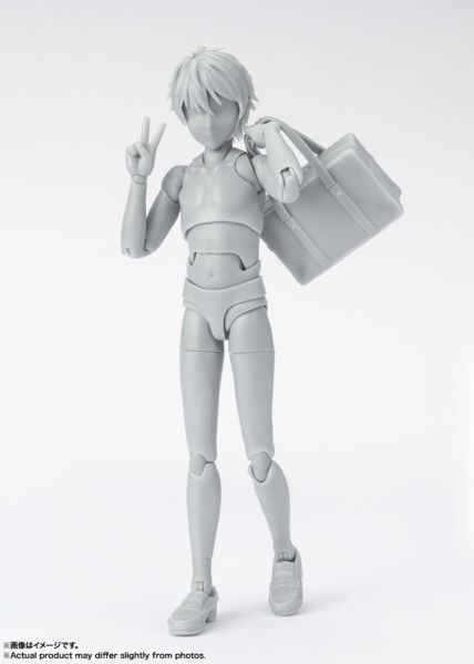S.H.Figuarts SHF 素體君 學校生活 Edition DX SET Gray Color Ver. 