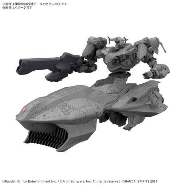 BANDAI 30MM 組裝模型輕作戰 機戰傭兵VI 境界天火 ARQUEBUS ADD VE-40A 