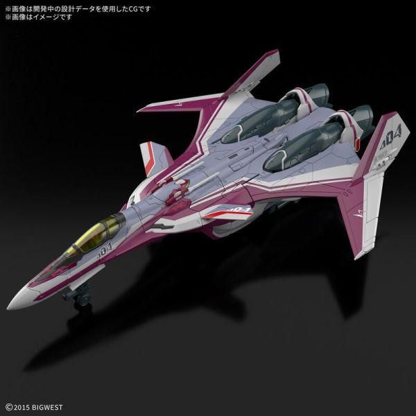 BANDAI HG 1/100 VF-31C 英雄式（米拉潔・法莉娜・吉納斯座機）豪華套組 