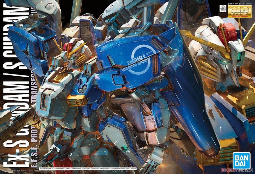 BANDAI MG 1/100 S鋼彈/EX-S鋼彈 