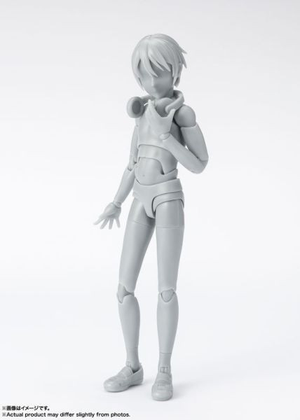 S.H.Figuarts SHF 素體君 學校生活 Edition DX SET Gray Color Ver. 