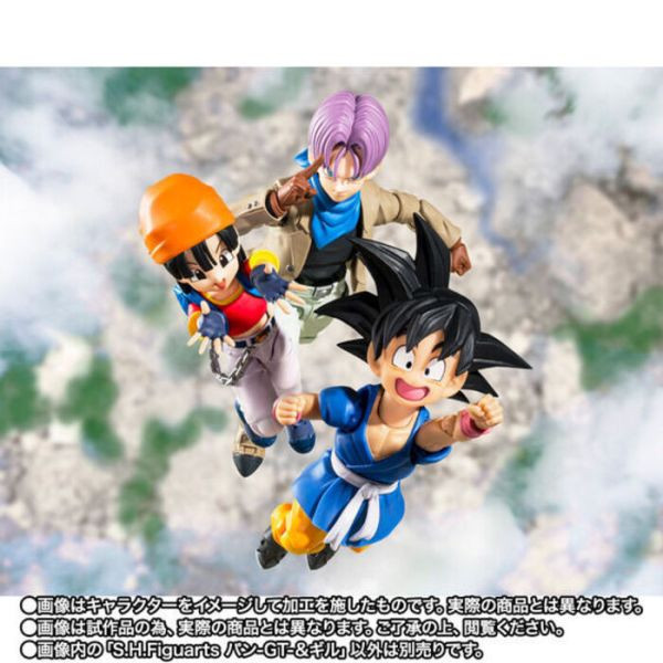 BANDAI S.H.Figuarts SHF 七龍珠 GT 小芳 / 吉魯 可動完成品 