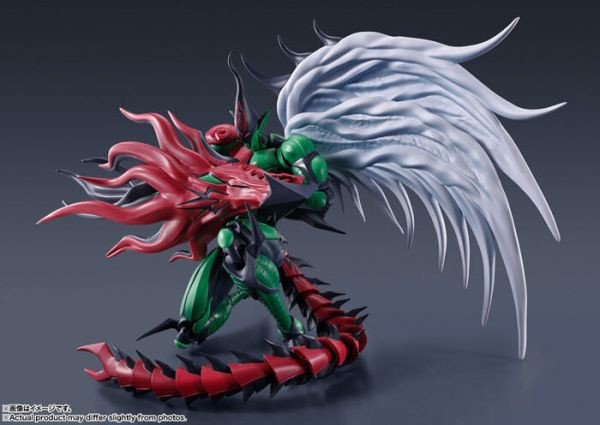 BANDAI S.H.MonsterArts SHM E‧HERO 遊戲王 火焰翼人 可動完成品 