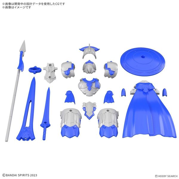 BANDAI 30MF 組裝奇幻輕作戰 升級鎧甲（洛桑劍鬥士） 