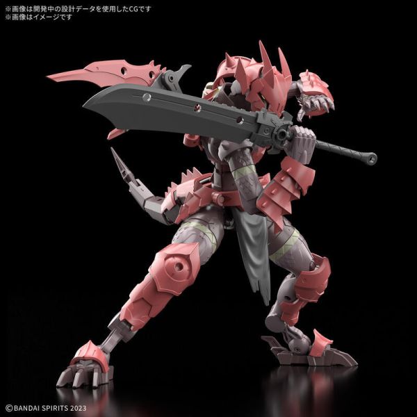 BANDAI 30MF 組裝奇幻輕作戰 龍人騎士 