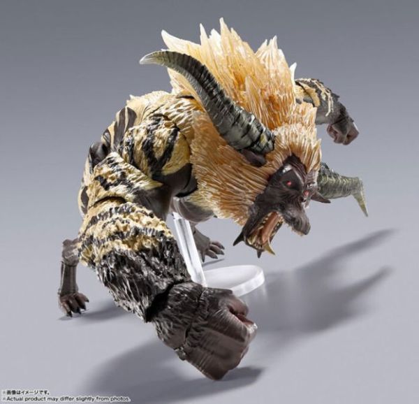 BANDAI S.H.MonsterArts SHM 魔物獵人 激昂金獅子 拉詹 