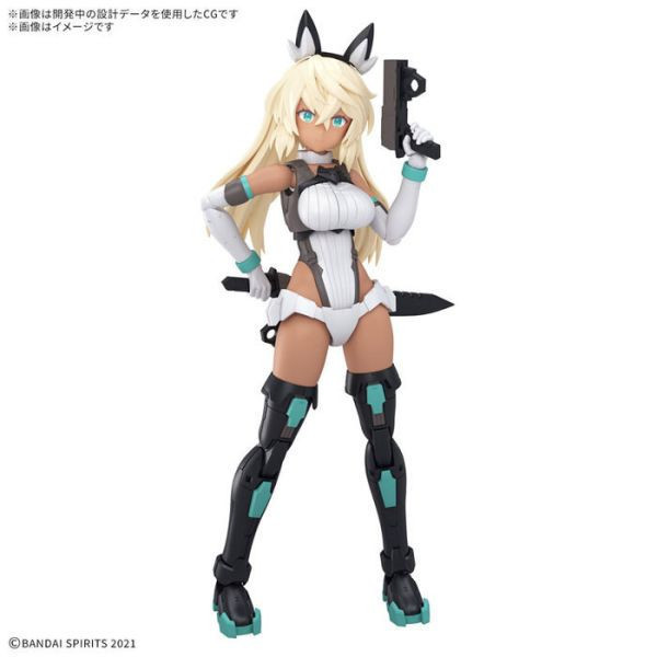 BANDAI 30MS 組裝少女輕作戰 SIS-H00 瑟絲緹耶 顏色C 組裝模型 