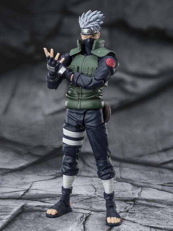 萬代 再販 S.H.Figuarts 旗木卡卡西 -威名遠播的寫輪眼英雄 