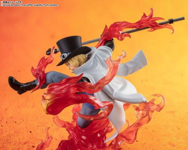 BANDAI FiguartsZERO 海賊王 航海王 超激戰 薩波 火拳 王手飛車 