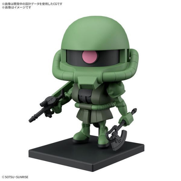BANDAI 1/1 薩克君 DX套組 附框架Ver.重現零件 組裝模型 MS-06 薩克II 