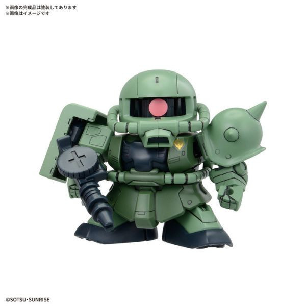 BANDAI SD鋼彈 BB戰士 吉翁公國軍MS套組 機動戰士鋼彈 組裝模型 