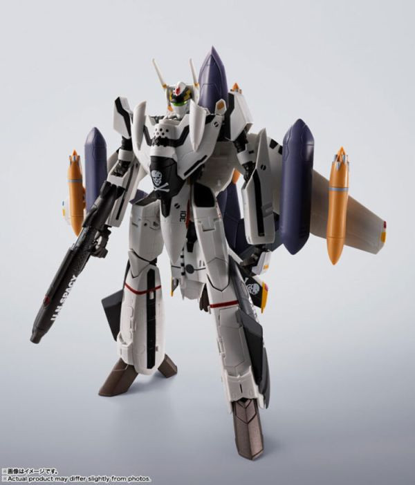 BANDAI HI-METAL R 超時空要塞ZERO VF-0S鳳凰(洛伊‧福克機)+QF-2200D-B 鬼魂 