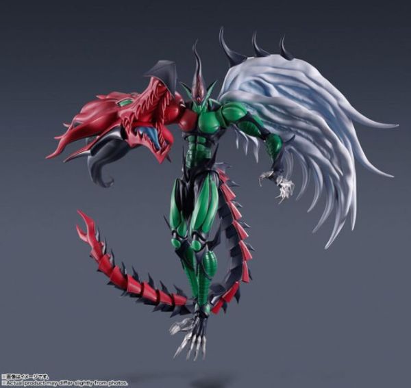 BANDAI S.H.MonsterArts SHM E‧HERO 遊戲王 火焰翼人 可動完成品 