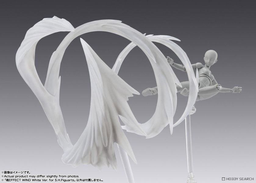 BANDAI 魂EFFECT 風 特效 白色Ver for S.H.Figuarts 