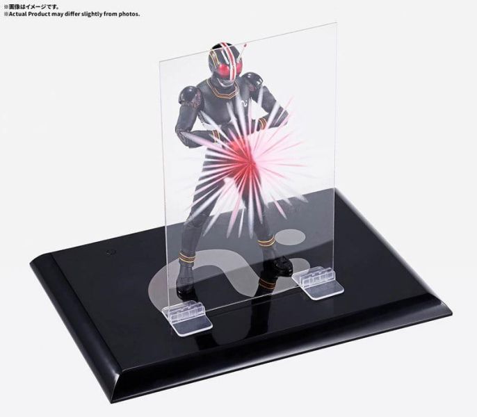 BANDAI S.H.Figuarts（真骨雕製法） 假面騎士BLACK 帝王石閃光版（附贈初回限定底座） 