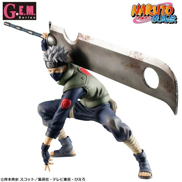 再販  MegaHouse G.E.M GEM 火影忍者 卡卡西 忍界大戰 Ver.15th anniversary 