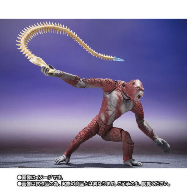 BANDAI S.H.MonsterArts SHM 哥吉拉與金剛 新帝國 刀疤王 可動完成品 