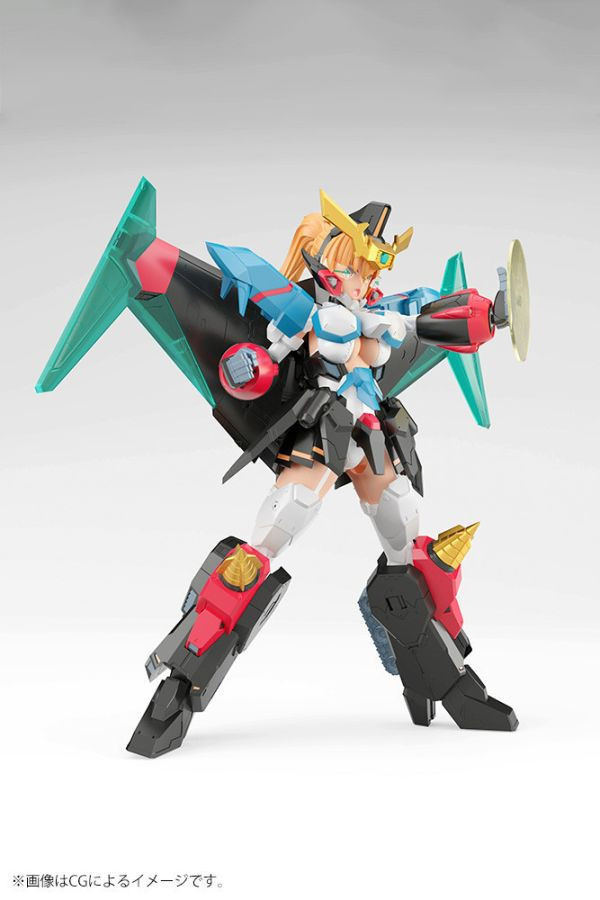 Kotobukiya 壽屋 CROSS FRAME GIRL 勇者王 我王戰牙 組裝模型 