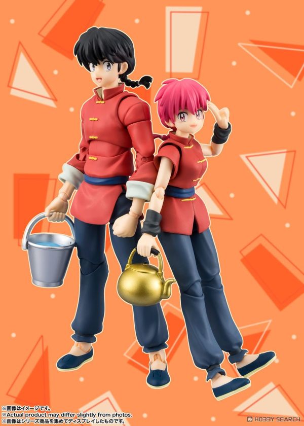 BANDAI S.H.F 亂馬1/2 亂馬 