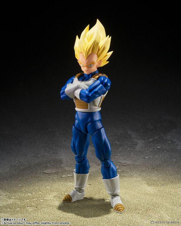 再販 BANDAI S.H.F 七龍珠Z 超級賽亞人貝吉達 (危險的驕傲) 