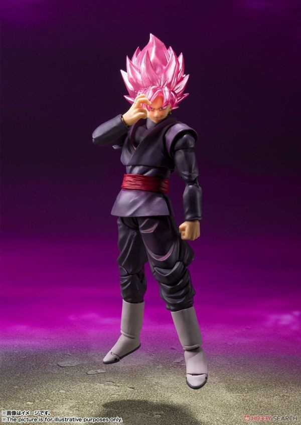 BANDAI S.H.Figuarts S.H.F 七龍珠 黑悟空 超級賽亞人桃紅 再販版 