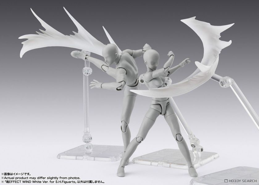 BANDAI 魂EFFECT 風 特效 白色Ver for S.H.Figuarts 