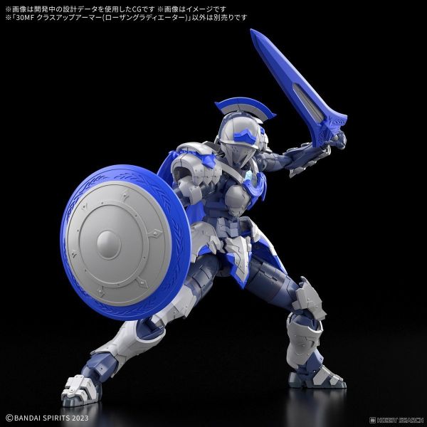 BANDAI 30MF 組裝奇幻輕作戰 升級鎧甲（洛桑劍鬥士） 