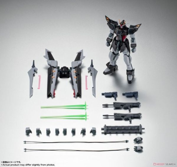 BANDAI ROBOT魂 GAT-X105E+AQM/E-X09S 漆黑攻擊鋼彈 ver. A.N.I.M.E. 