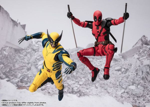 BANDAI S.H.F 死侍與金鋼狼 DEADPOOL&WOLVERINE 金鋼狼 