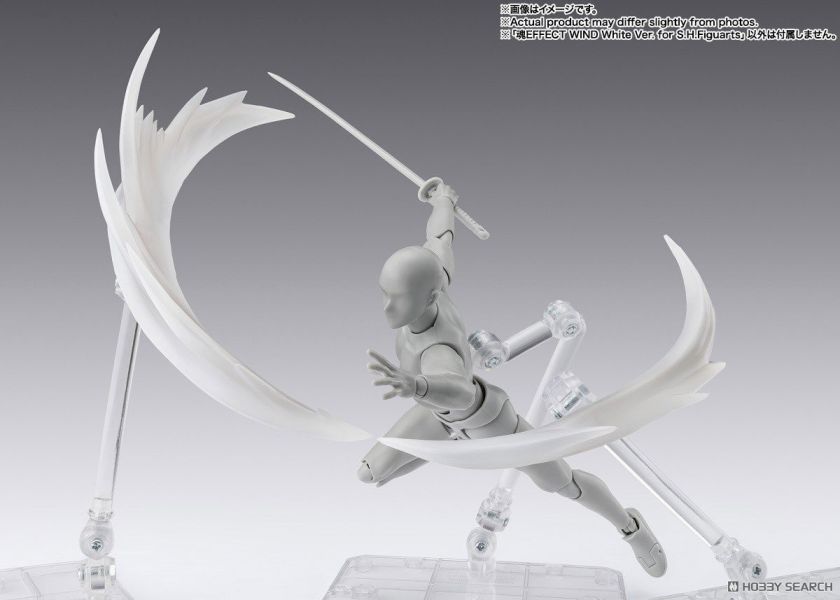 BANDAI 魂EFFECT 風 特效 白色Ver for S.H.Figuarts 
