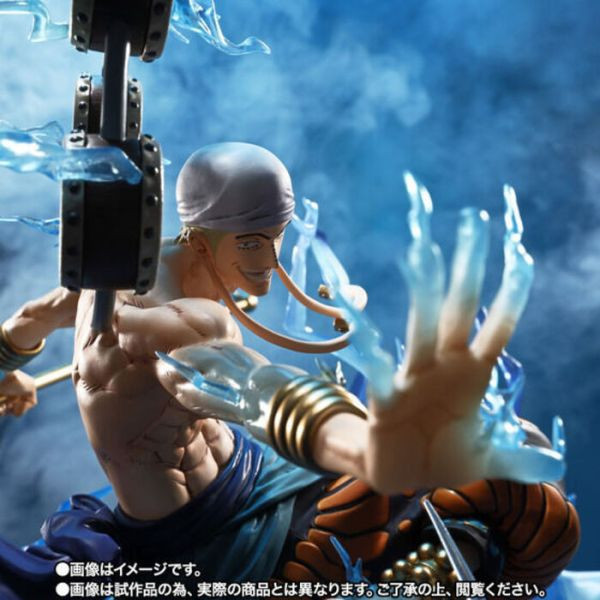 BANDAI Figuarts ZERO 海賊王 艾涅爾 6000萬伏特‧雷龍 