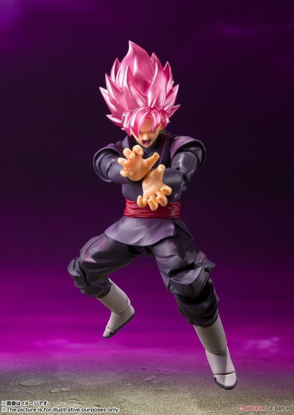 BANDAI S.H.Figuarts S.H.F 七龍珠 黑悟空 超級賽亞人桃紅 再販版 