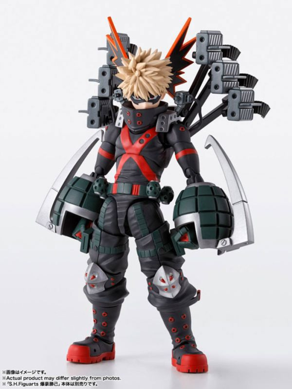 BANDAI S.H.Figuarts SHF 我的英雄學院 緑谷出久＆爆豪勝己 PLUS ULTRA 選用配件套組 