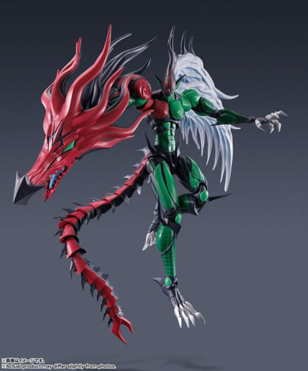 BANDAI S.H.MonsterArts SHM E‧HERO 遊戲王 火焰翼人 可動完成品 