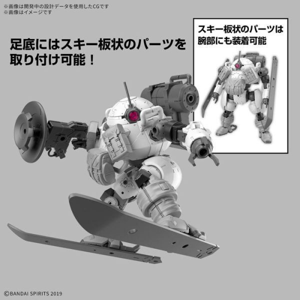 BANDAI 30MM 組裝模型輕作戰 1/144 bEXM-6 朗德諾瓦Ⅱ組裝模型 