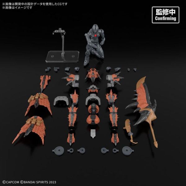 萬代 30MF 魔物獵人荒野 雄火龍裝備－雄火龍系列－（暫名） 