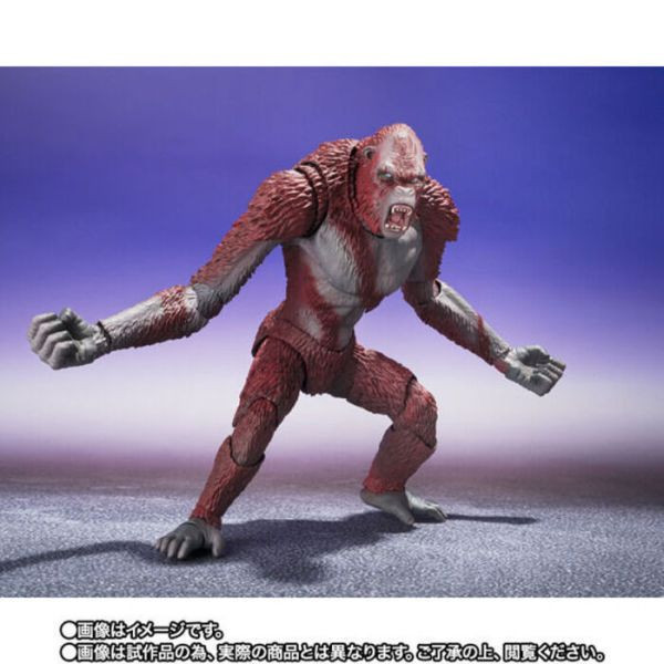 BANDAI S.H.MonsterArts SHM 哥吉拉與金剛 新帝國 刀疤王 可動完成品 