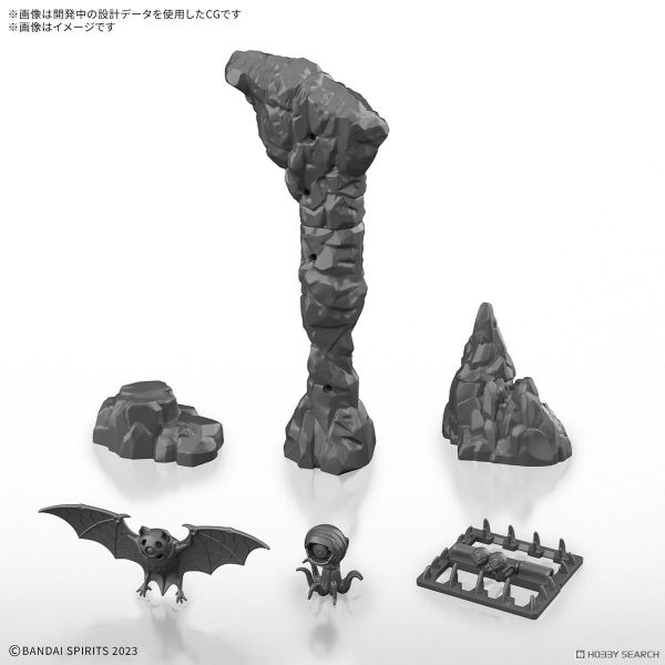 BANDAI 30MF 組裝奇幻輕作戰 改裝景物2 