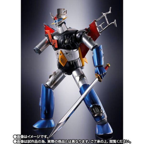 BANDAI 超合金魂 GX-105D 無敵鐵金剛 革進-KAKUMEI SHINKA-戰損版 