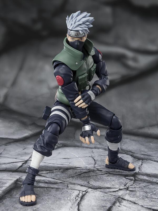 萬代 再販 S.H.Figuarts 旗木卡卡西 -威名遠播的寫輪眼英雄 