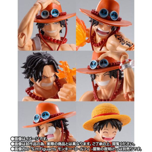 BANDAI S.H.Figuarts SHF 海賊王 波特卡斯 D 艾斯 火拳 