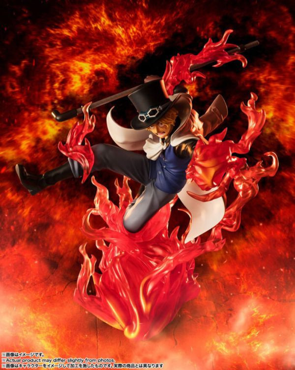 BANDAI FiguartsZERO 海賊王 航海王 超激戰 薩波 火拳 王手飛車 