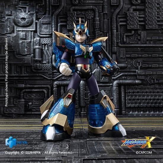 海雅 HIYA E.B.S. 無比例 15.5cm 洛克人X 艾克斯 究極裝甲ver. 可動 