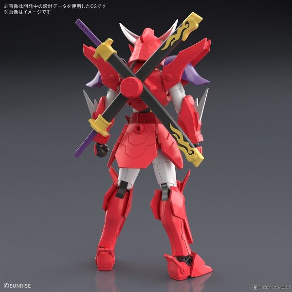 BANDAI 30MF 組裝奇幻輕作戰 鎧真傳 SAMURAI TROOPERS 灼熱之凱 
