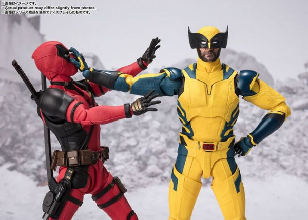 BANDAI S.H.F 死侍與金鋼狼 DEADPOOL&WOLVERINE 金鋼狼 