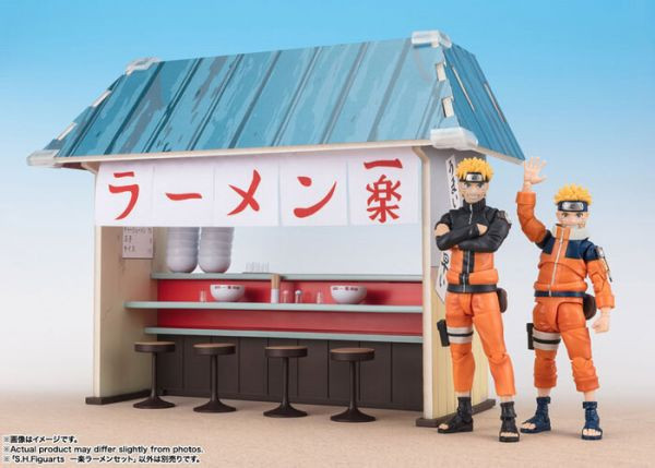 BANDAI S.H.Figuarts SHF 火影忍者 一樂拉麵套組 